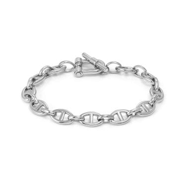 Nomination Ecclettica Marina Chain T-Bar Bracelet 0.8cm, 19cm