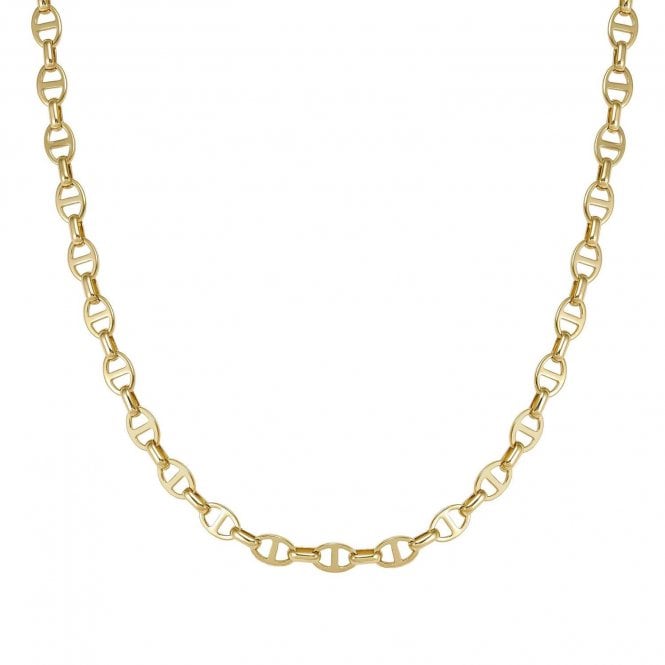 Nomination  Ecclettica Marina Chain T-Bar Gold Tone Necklace 0.6cm, 45cm