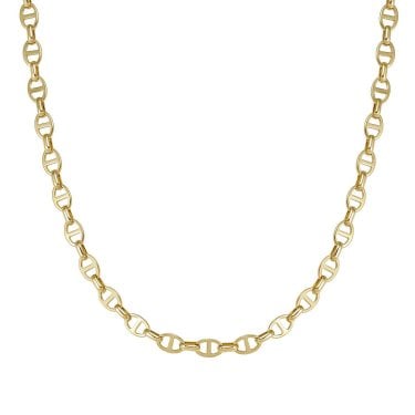 Nomination Ecclettica Marina Chain T-Bar Gold Tone Necklace 0.6cm, 45cm
