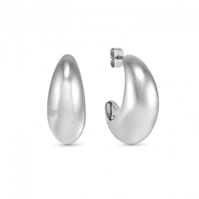 Nomination  Ecclettica Moon Shape Large Hoop Earrings 27mm