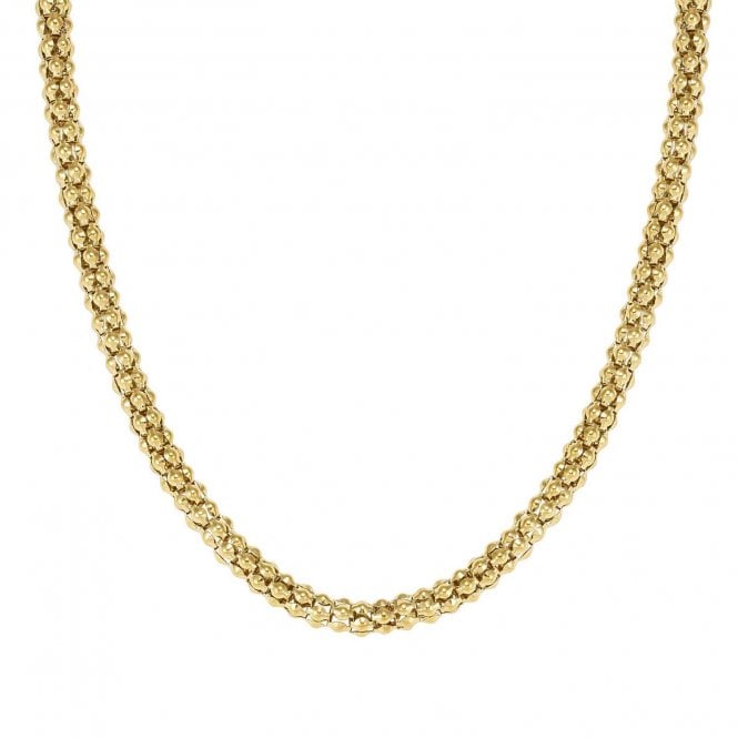 Nomination  Ecclettica Popcorn Chain Gold Tone Necklace 0.6cm, 42-46cm