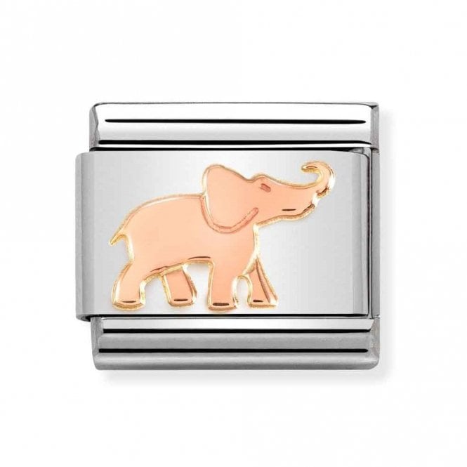 Nomination  Elephant Rose Gold Charm