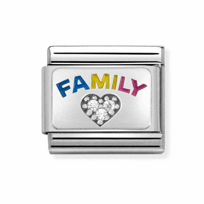 Nomination  Family with CZ Heart Silvershine 