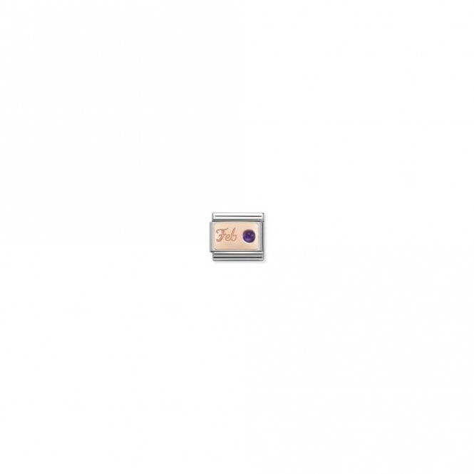 Nomination  February Amethyst Rose Gold
