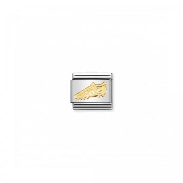 Nomination Football Boot Yellow Gold