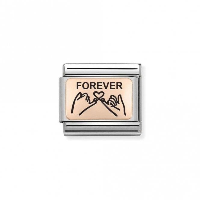 Nomination  Forever Pinky Promise Rose Gold Charm