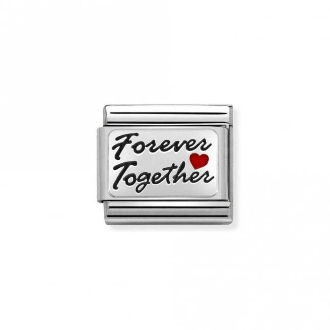 Nomination  Forever Together with Red Heart Silver Shine Charm
