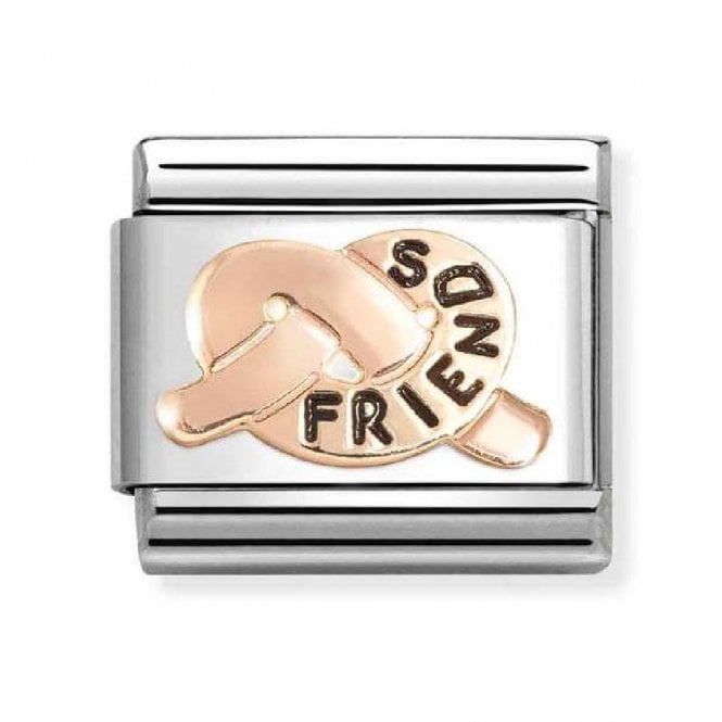 Nomination  Friends Knot Rose Gold Charm