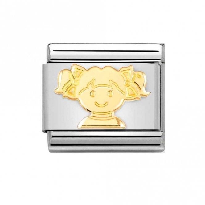 Nomination  Girl Yellow Gold Charm