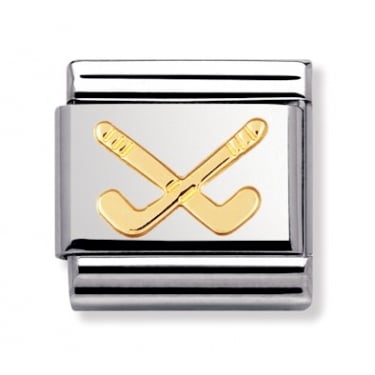 Nomination Hockey Sticks Yellow Gold