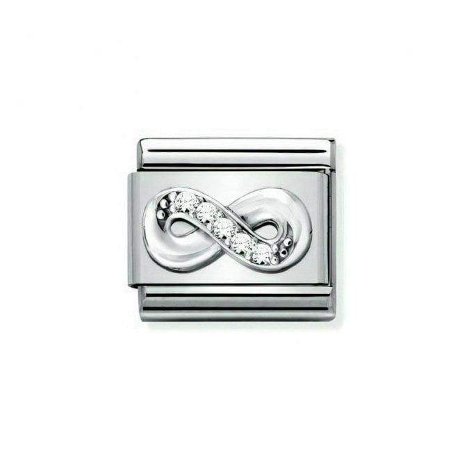 Nomination  Infinity CZ Silver Shine