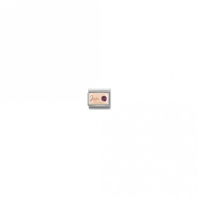 Nomination  January Garnet Rose Gold