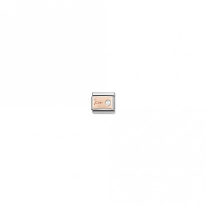 Nomination  June White Pearl Rose Gold