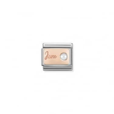 Nomination June White Pearl Rose Gold
