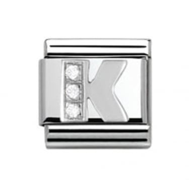Nomination K Initial Silver Shine