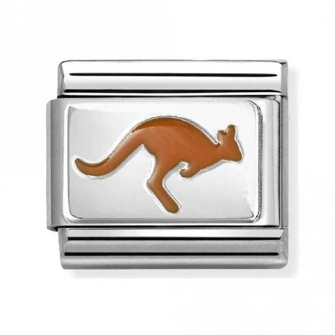 Nomination  Kangaroo Silver Shine Charm