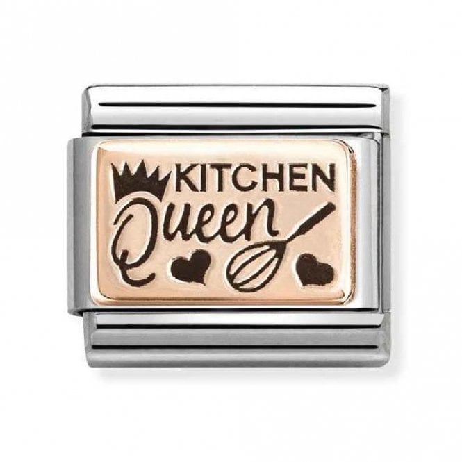 Nomination  Kitchen Queen Rose Gold Charm