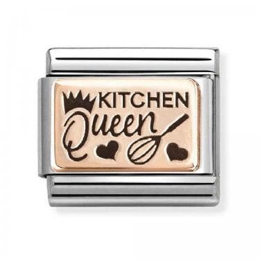 Nomination Kitchen Queen Rose Gold Charm