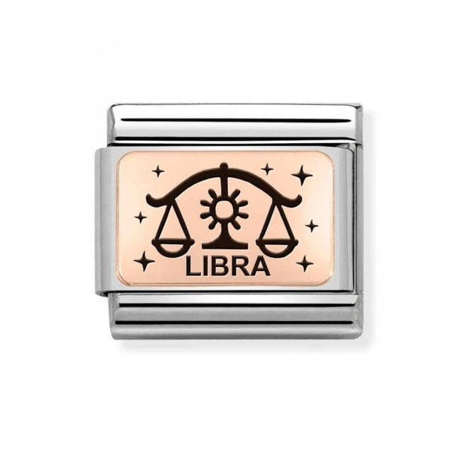 Nomination  Libra Rose Gold Charm