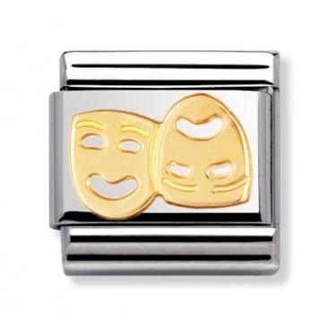 Nomination Masks Yellow Gold 