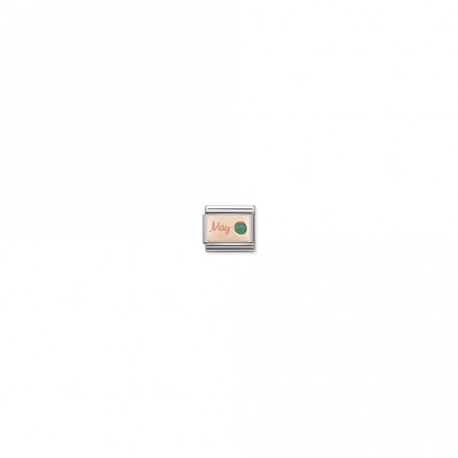 Nomination  May Emerald Rose Gold