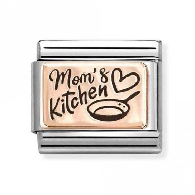 Nomination  Mom's Kitchen Rose Gold Charm