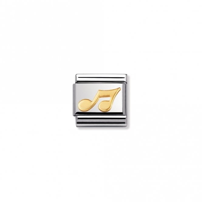 Nomination  Musical Note Yellow Gold 