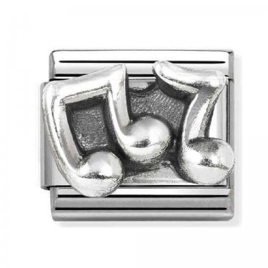 Nomination Musical Notes Silver Shine Charm