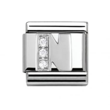 Nomination N Initial Silver Shine