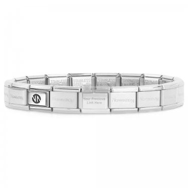 Nomination Original Composable Silver Classic Bracelet Base Links 16 - Medium