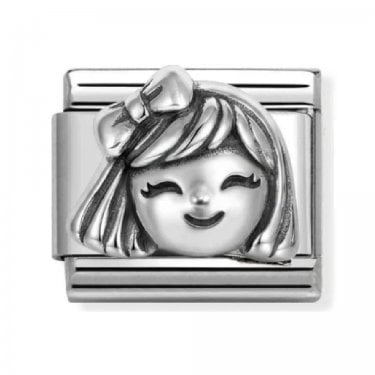 Nomination Oxidized Girl Silver Shine Charm