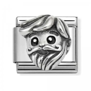 Nomination Oxidized Grandfather Silver Shine Charm