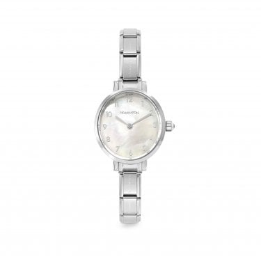 Nomination Paris Oval Sunray Mother of Pearl Dial Stainless Steel Watch