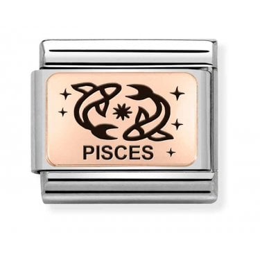 Nomination Pisces Rose Gold Charm