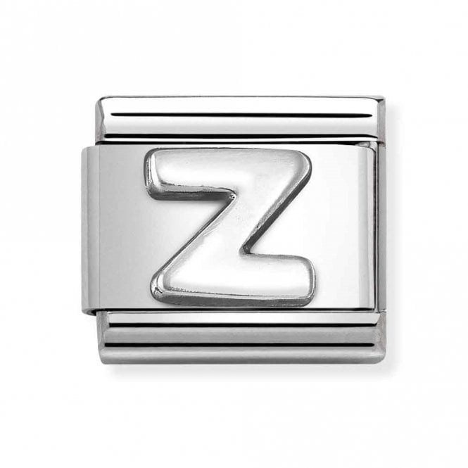 Nomination  Plain Z Initial Silver Shine Charm