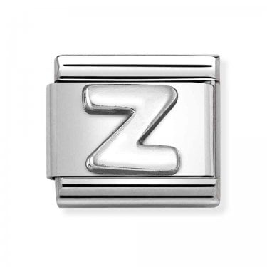 Nomination Plain Z Initial Silver Shine Charm