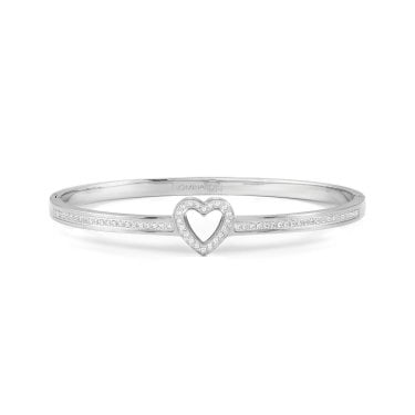 Nomination Pretty Bangles CZ Heart Bangle 6.3 x 5.5cm