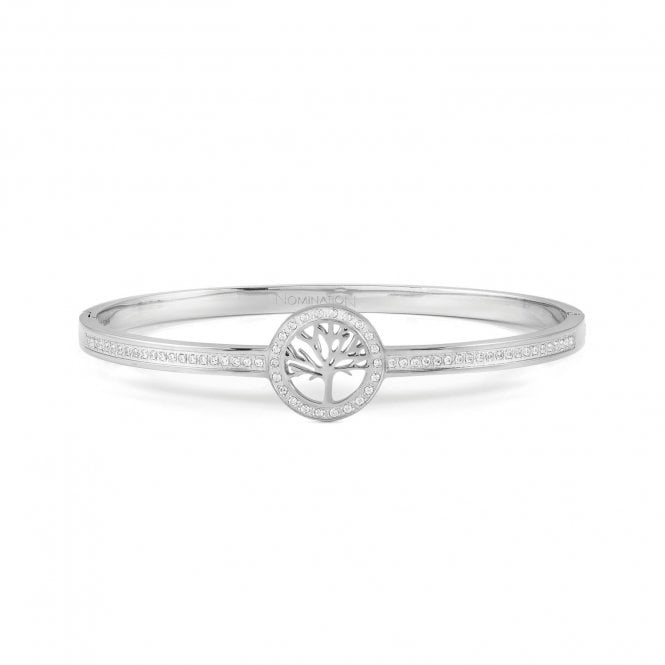 Nomination  Pretty Bangles CZ Tree Of Life Bangle 6.3 x 5.5cm