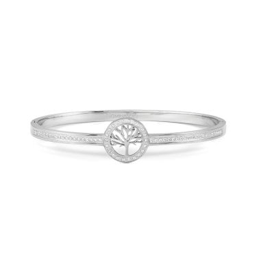 Nomination Pretty Bangles CZ Tree Of Life Bangle 6.3 x 5.5cm