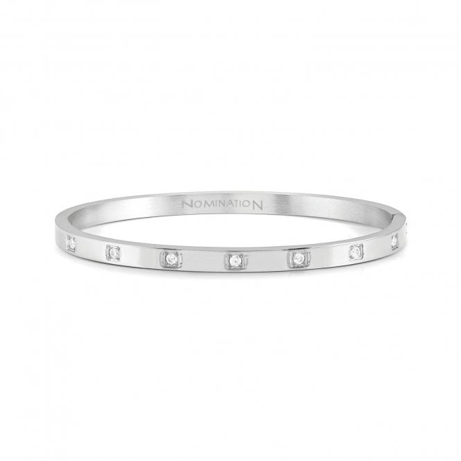 Nomination  Pretty Bangles Square CZ Bangle 6 x 5.20cm