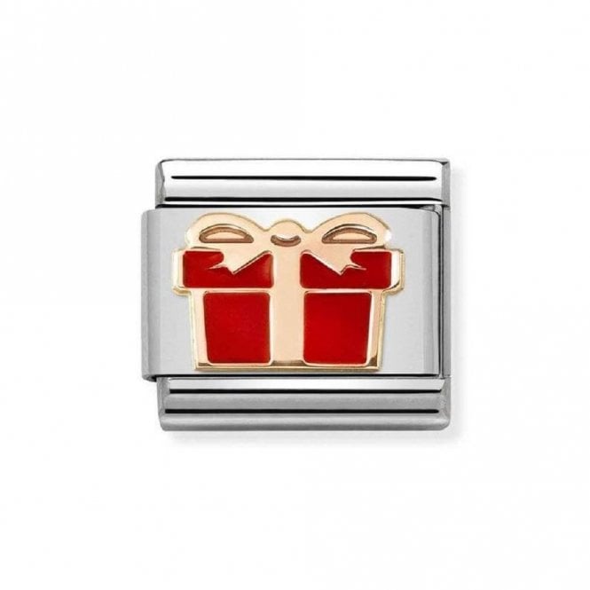 Nomination  Red Gift Rose Gold Charm