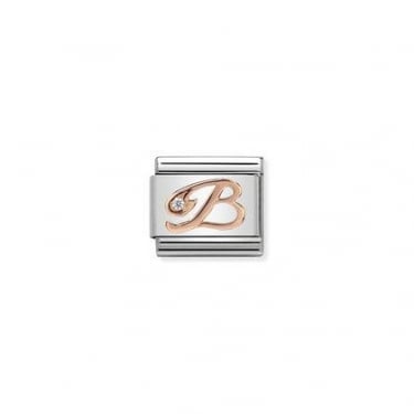 Nomination Rose Gold B Initial