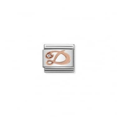 Nomination Rose Gold D Initial