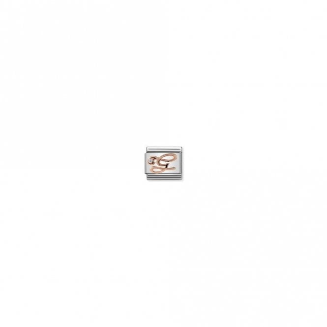 Nomination  Rose Gold G Initial