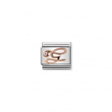 Nomination Rose Gold G Initial
