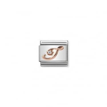 Nomination Rose Gold I Initial