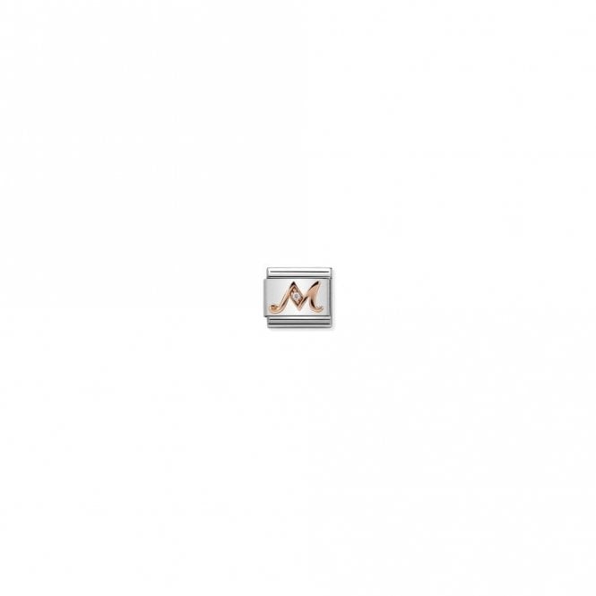 Nomination  Rose Gold M Initial