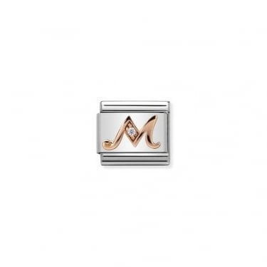 Nomination Rose Gold M Initial