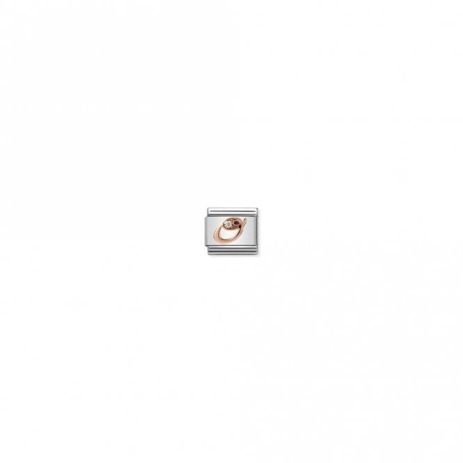 Nomination  Rose Gold O Initial