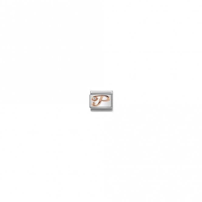 Nomination  Rose Gold P Initial